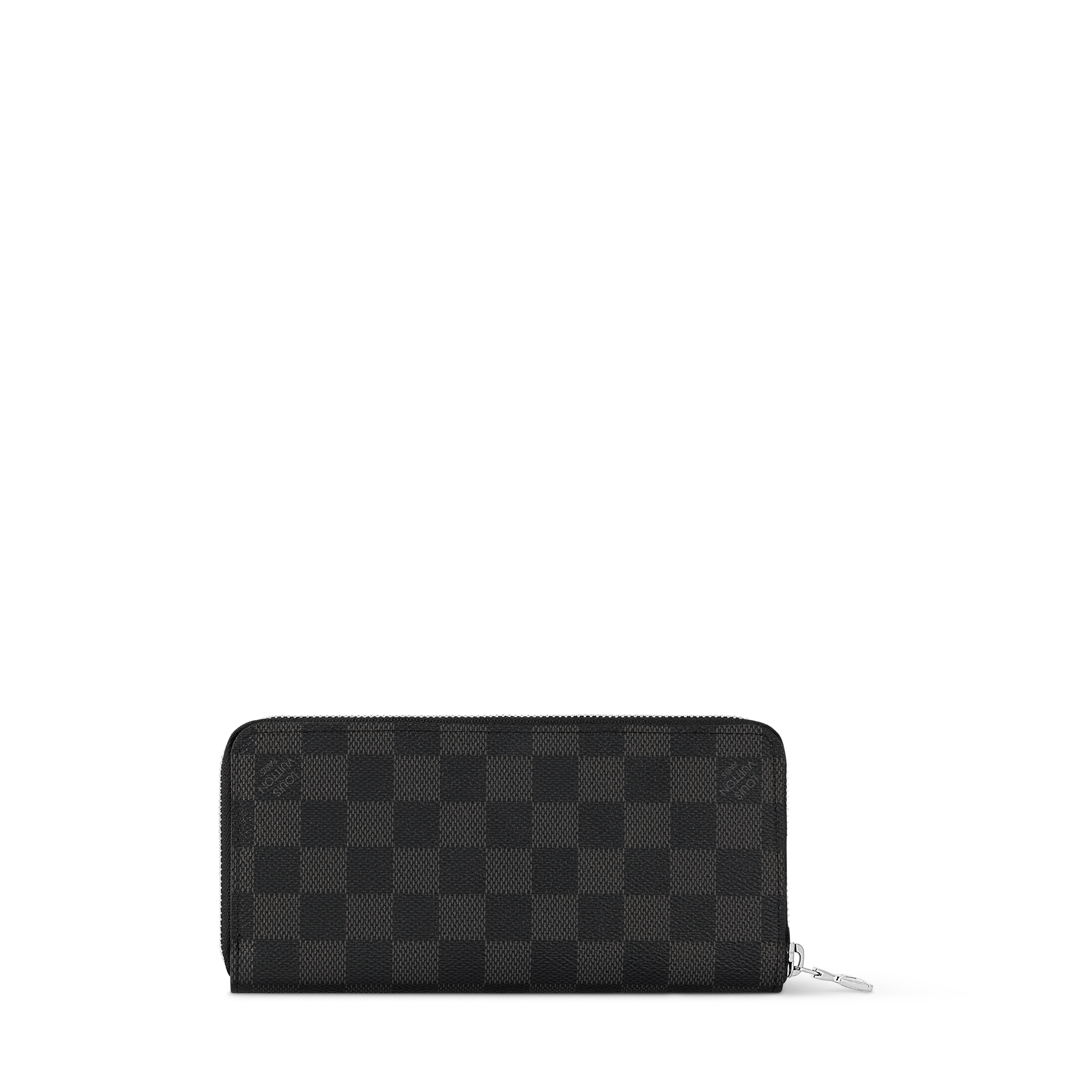 Zippy Wallet Horizontal Damier Graphite Canvas - } - N00056